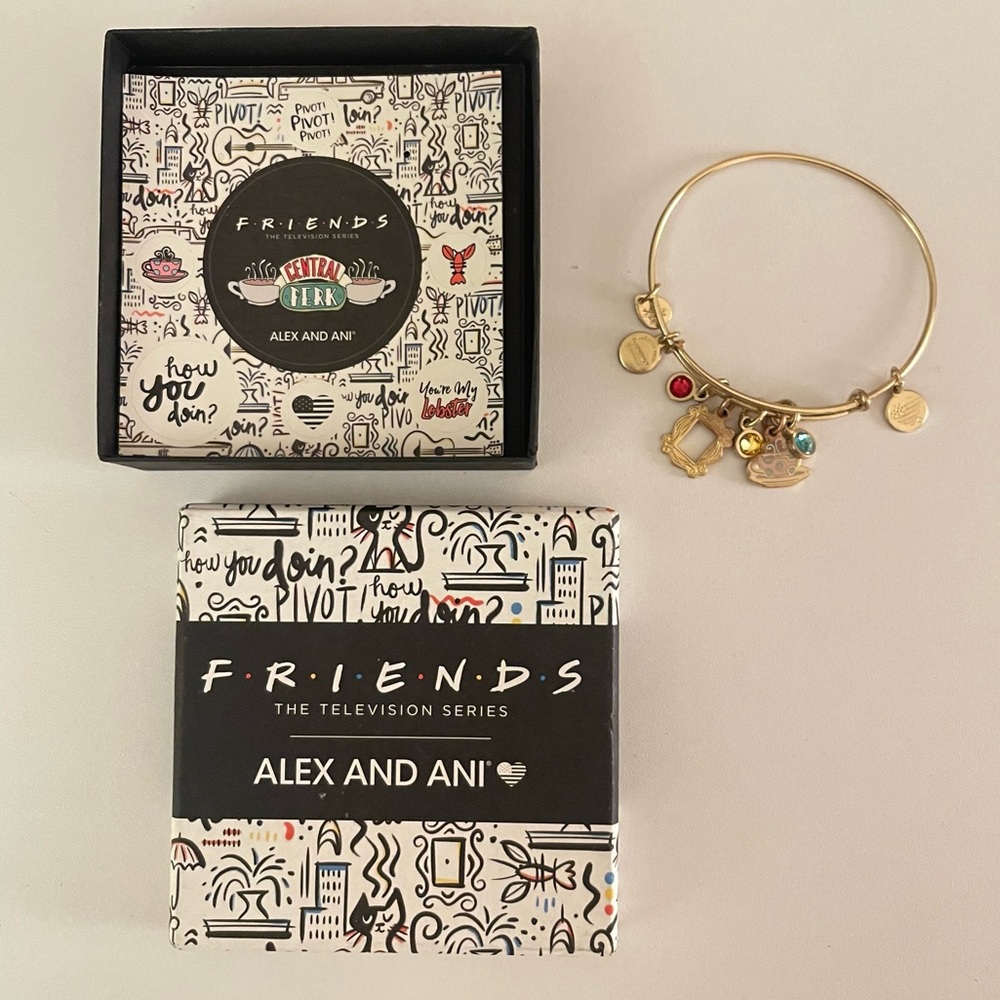 Alex and Ani FRIENDS Bracelet Frame and Coffee Mug Edition